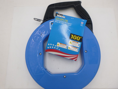 100' Ideal Tuff Grip 31-058 Blued-Steel Fish Tape 30m