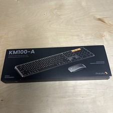 ProtoArc Backlit Bluetooth Keyboard  Mouse KM100-A for Mac Full Size Wireless