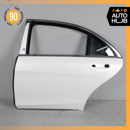 14-20 Mercedes W222 S450 S600 S550 Rear Left Side Door Shell Diamond White OEM