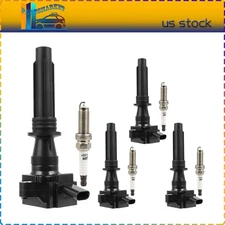 For Land Rover Discovery Range Rover Sport 2.0L Ignition Coils and Spark Plugs