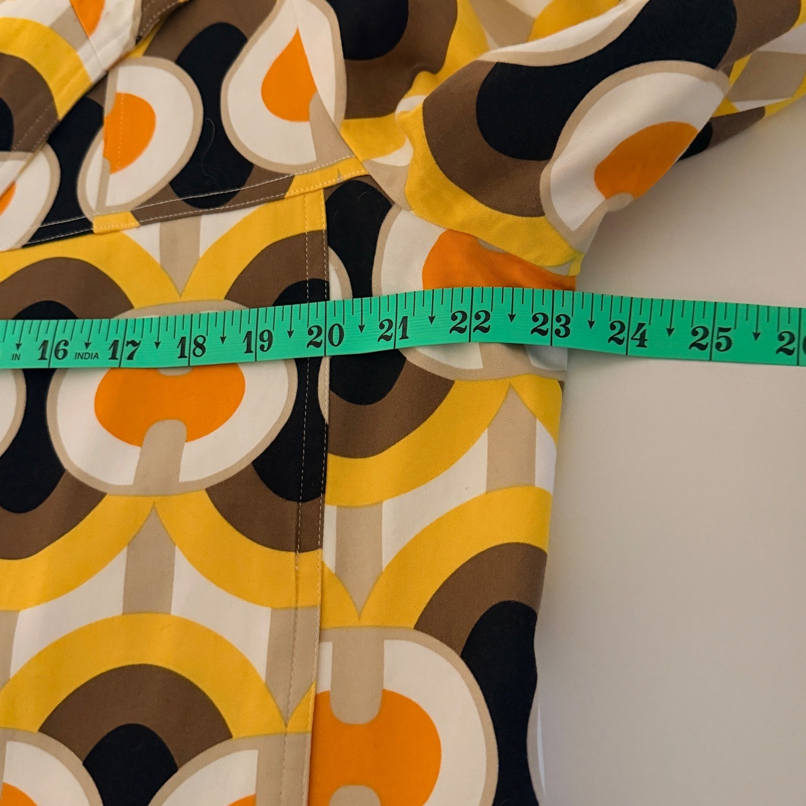 Patrick Christopher Retro Mod Geometric Print Jac… - image 6