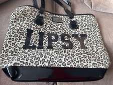 Lipsy London Leopard Skin Pattern Patent Bag
