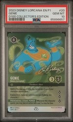 Disney Lorcana Genie - Powers Unleashed (Alternate Art) Disney100 Promo #20/P1