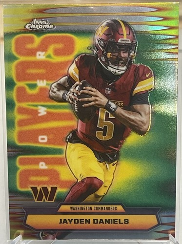 2025 Topps Chrome Jayden Daniels Refractor (RAW)