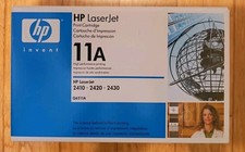 HP LaserJet 11A Black Print Cartridge Q6511A Sealed with a 2400 Page Yield.