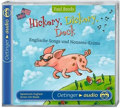 Hickory, Dickory, Dock - Englische Songs und Nonsens-Reime