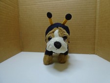 2005 RUSS BERRIE ZELDA WISDOM BEE HAPPY BULLDOG PUPPY IN BEE COSTUME 6" PLUSH