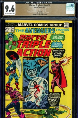Marvel Triple Action #20 CGC 9.6 - PEDIGREE - only THREE graded higher - scarce