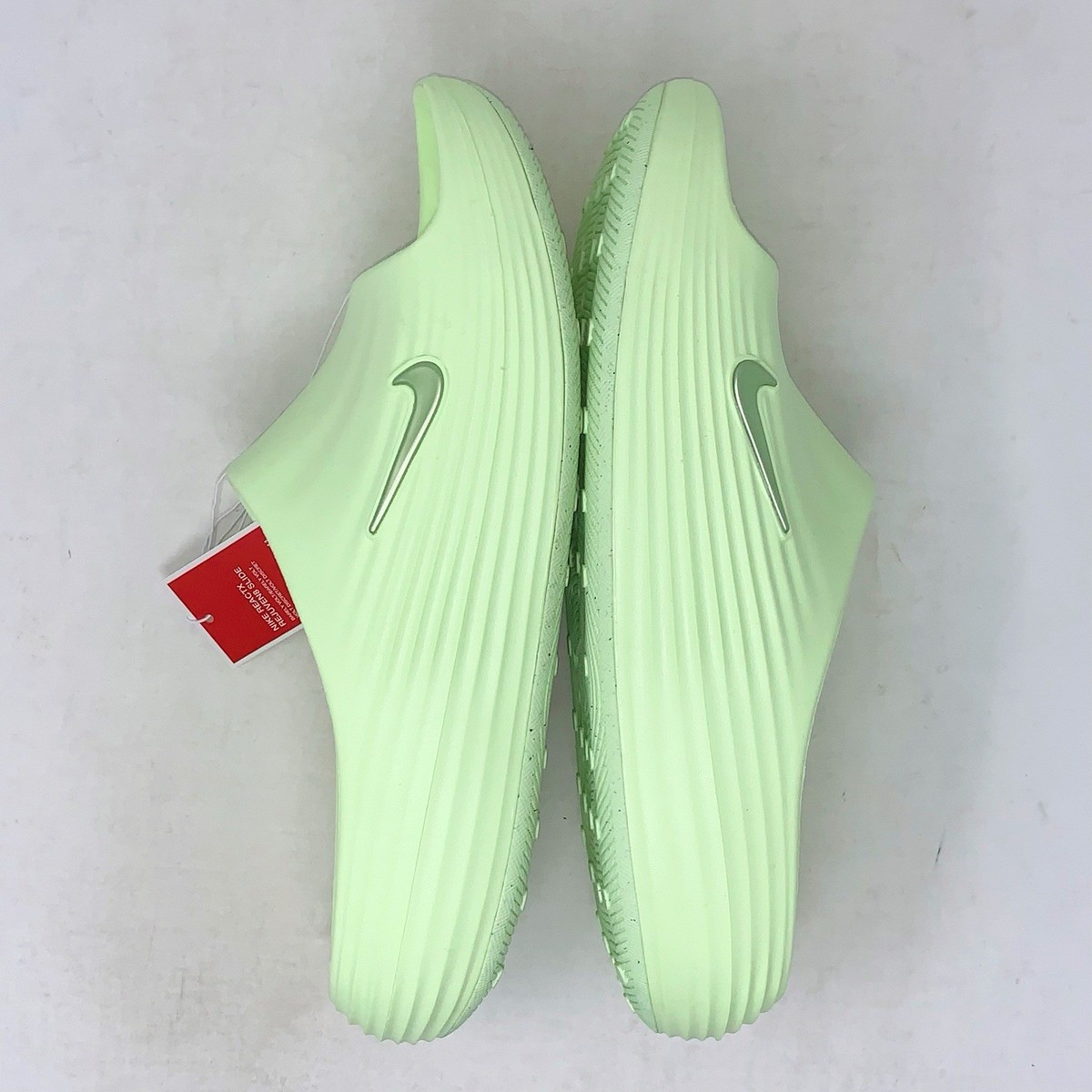 Nike ReactX Rejuven8 Slide Barely Volt Slipper Sandal, Size 11