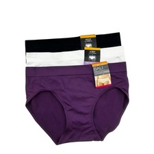 Bali One Smooth U All-Around Smoothing Hipster Panty 3-Pack Size Large