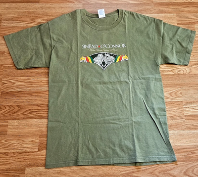 Vintage Y2K Sinead O'Connor Throw Down Your Arms T Shirt Size