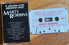 Marty Robbins A Collection Of His Greatest Hits Cassette Play-Tested VG 1981