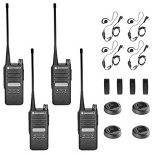 Motorola CP100D Analog , UHF Portable Two Way Radio With Display and Limited