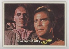 1976 Topps Star Trek Ted Cassidy Captain Kirk William Shatner Korby's Folly 0s4