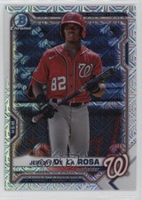 2021 Bowman Chrome Prospects Mega Box Mojo Refractor Jeremy De La Rosa #BCP-248
