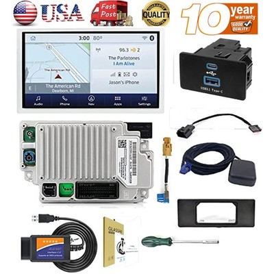 SYNC 2 to SYNC 3 3.4 Upgrade Carplay KIT Fit For Ford Sync3 NA224 GPS HD USA NEW