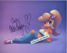DEBI DERRYBERRY IN PERSON SIGNED 8X10 COLOR PHOTO 1 COA "PROOF'