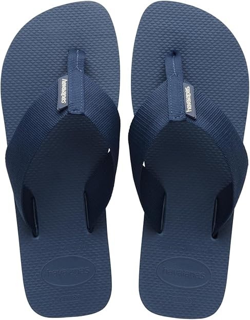 Havaianas Men's Urban Basic Flip Flops - Indigo Blue - Size 8