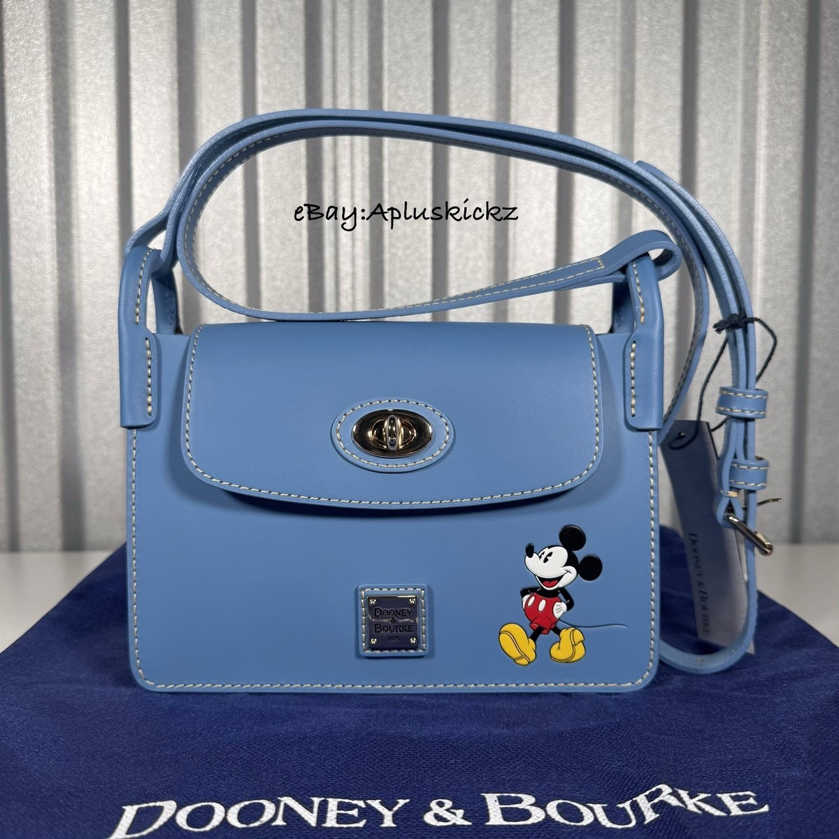 【Dooney&Bourke】ミッキーマウス クロスボディバッグ ブルー 2025 Disney Parks Dooney & Bourke Mickey Mouse Blue