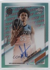 2021 Chrome OTE Overtime Elite Aqua & Red Refractor 61/99 Lewis Duarte Auto 4l3