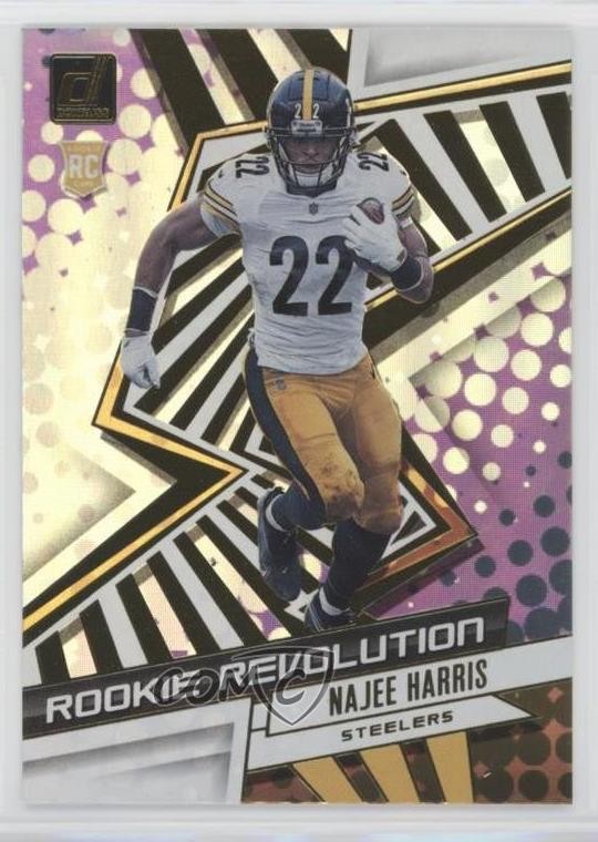 2021 Panini Donruss Rookie Revolution Najee Harris #REV-NHA RC o7m