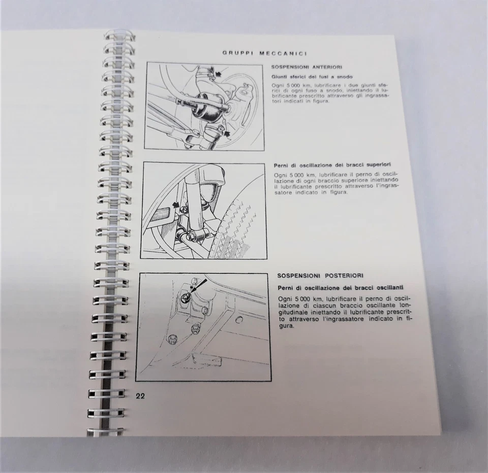 Innocenti MINI COOPER 1300 EXPORT - Manuale Uso e Manutenzione - 3a Ed. 1/1973 - Immagine 2 di 4