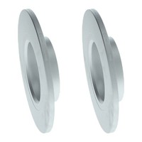 2 Bremsscheiben Ø 257,5 Mm Voll Bosch Iam-Expertise Passend FüR U.A. Fiat Tipo