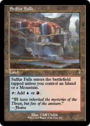 Sulfur Falls (Retro Frame) #400 Dominaria Remastered