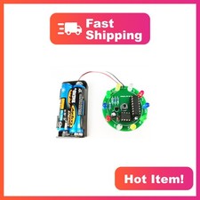 Soldering Practice Kit DIY Electronics Learning Board Shake to Spin Lucky Wheel