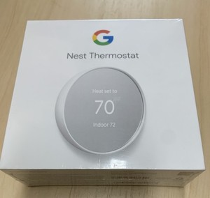Google Nest Smart Thermostat - Snow - GA01334-US  - G4CVZ - Sealed