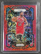 PATRICK BEVERLEY 2023-24 PANINI PRIZM #268 RED SPARKLE SP 76ERS