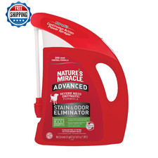 Nature's Miracle 64oz Stain Odor Eliminator Dogs Flip Go Sprayer Enzymatic