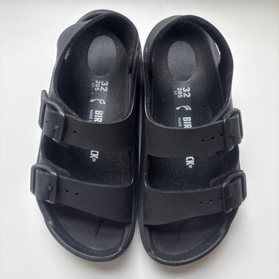 Birkenstock Mogami Black Sandals EU Size 32 / US Size 1 Youth Boys Girls