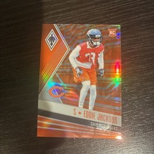 2017 Panini Phoenix #199 Eddie Jackson Orange /99 RC Chicago Bears BOOKEND SN