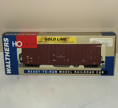 Walthers Gold Line HO 932-7127 50' Hi-Cube Wheeling & Lake Erie WE #30063