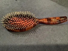 Rare Frederic Fekkai  Tortoise Boar Bristle Hair Brush France