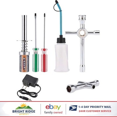 Multi-Function Tool Kit with Nitro Igniter and Charger for RC Car Enthusiasts