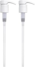 1or2 White Replacement Pumps for 1 Liter 33.8oz Bottles Shampoo and Condition