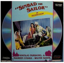 Various Artists, Sinbad The Sailor 1947 Laserdis, Laser Disc