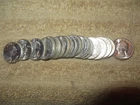 Washington Silver Quarters 1941 BU Details Lot of 20