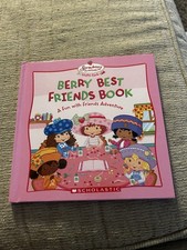 Strawberry Shortcake Berry Best Friends Hardcover Activity Book Scholastic 2005