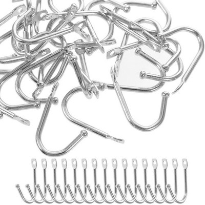 30 Pcs Garderobenhaken Zum Einhängen Kleiderhaken Aus Metall Aufhängen An Wand