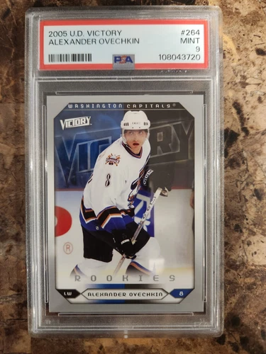 2005 UD Victory #264 ALEXANDER OVECHKIN Rc PSA 9 Mint Rookie 897 Goals GOAT