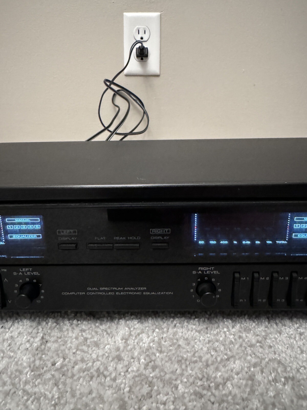 VTG Kenwood GE4030 2x7 Band Stereo Graphic Equalizer EQ HiFi Separate