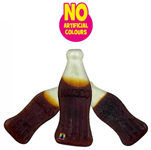 Haribo GIANT COLA BOTTLES Sweets LARGE Tub Jelly Gummy Candy CHRISTMAS BIRTHDAY - Picture 2 of 7