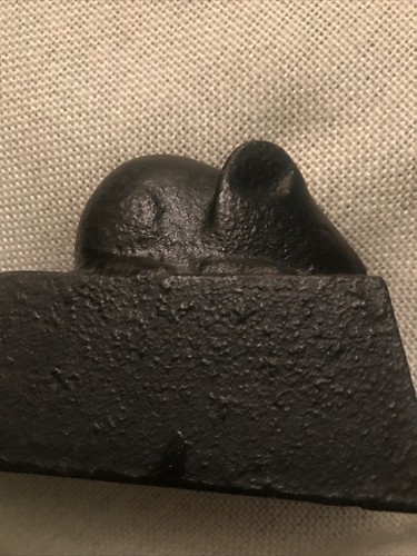Vintage Case Iron Mouse Door Wedge Door Stop - Picture 7 of 7