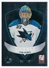 2012-13 ELITE TYSON SEXSMITH ROOKIE 200/399 SAN JOSE SHARKS #24