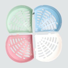 Bathroom Triangular Shower Shelf Bath Corner Storage Holder Organizer Rack UK