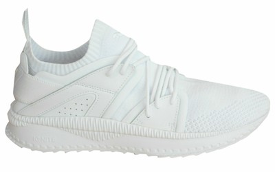 Puma Ignite TSUGI Blaze evoKNIT Mens Lace Up White Trainers 364408 04 B52E  | eBay