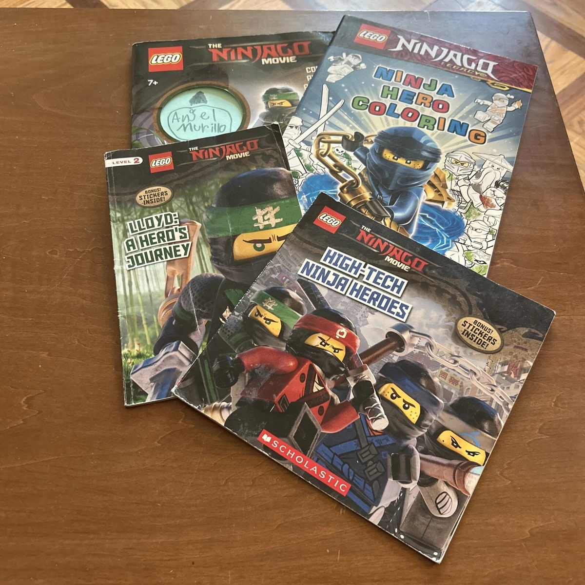 Lego Ninjago Ninja Hero Coloring Book Stickers The Ninjago Movie